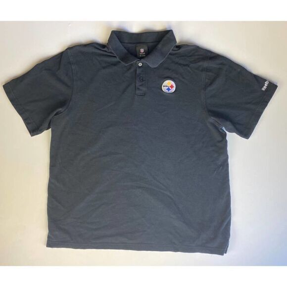 NFL Other - NFL Team Apparel Reebok Pittsburgh Steelers Embroidered Polo Shirt -- Size XL69